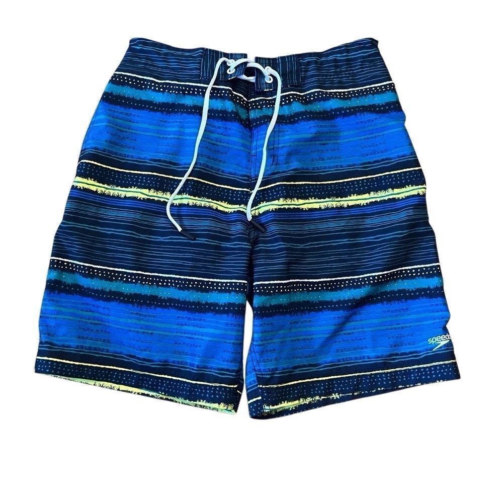 Speedo Striped Swim Trunks